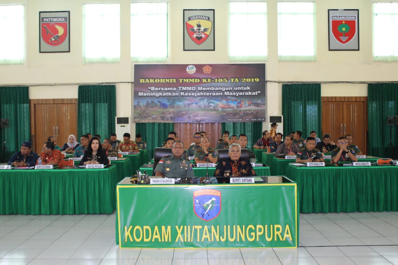 Kodam XII/Tpr Siap Menggelar TMMD ke-105 Tahun 2019