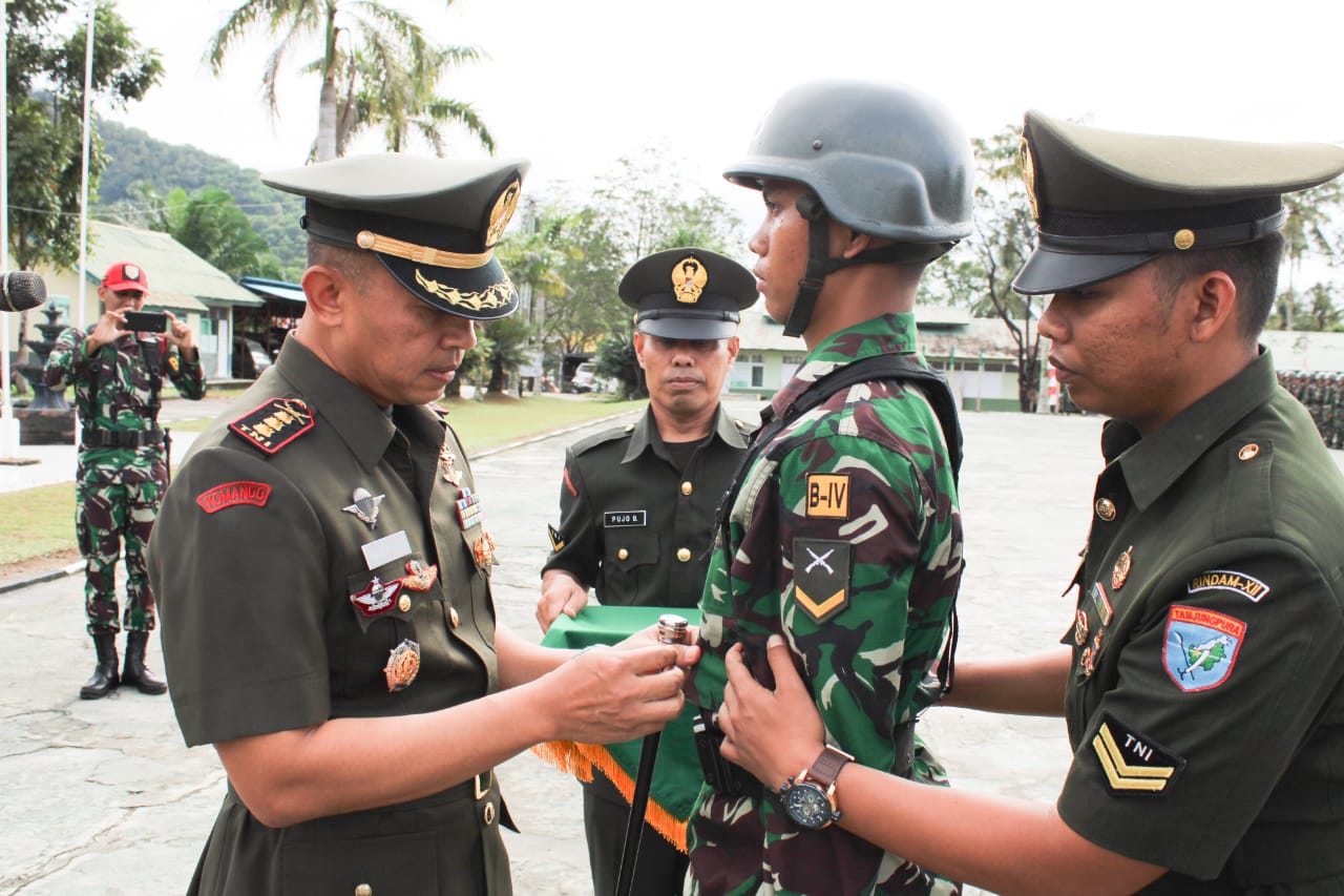 Ini Pesan Pangdam XII/Tpr Kepada Bintara Siswa