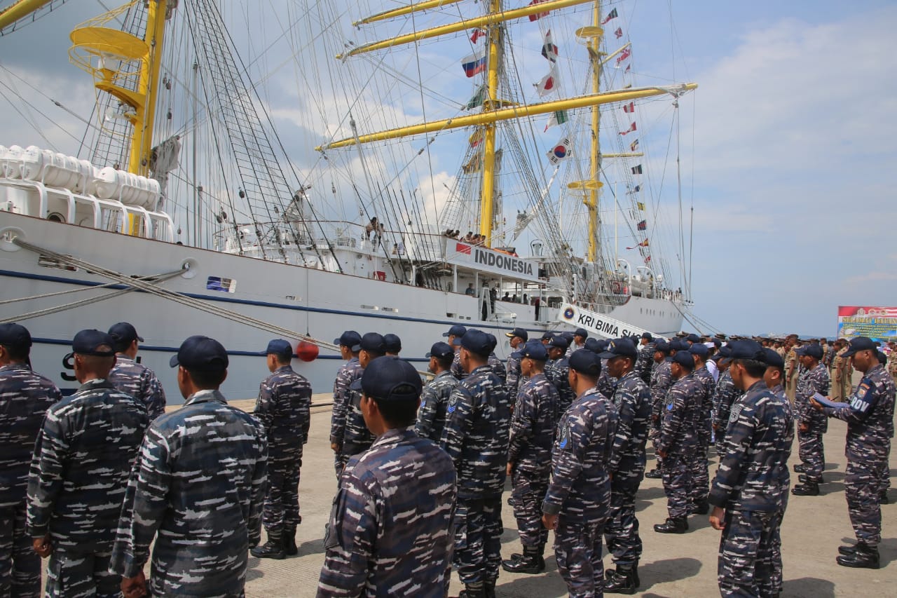 Lepas Tali Tambat, KRI Bima Suci Lanjut Berlayar ke Bali