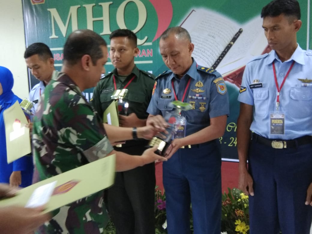 Pelda Mar Windu Raharjo Raih Juara 3 MHQ Tingkat TNI