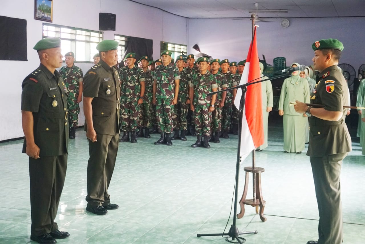 Mayor Inf Wiyono Jabat Kasdim/ 0805/Ngawi