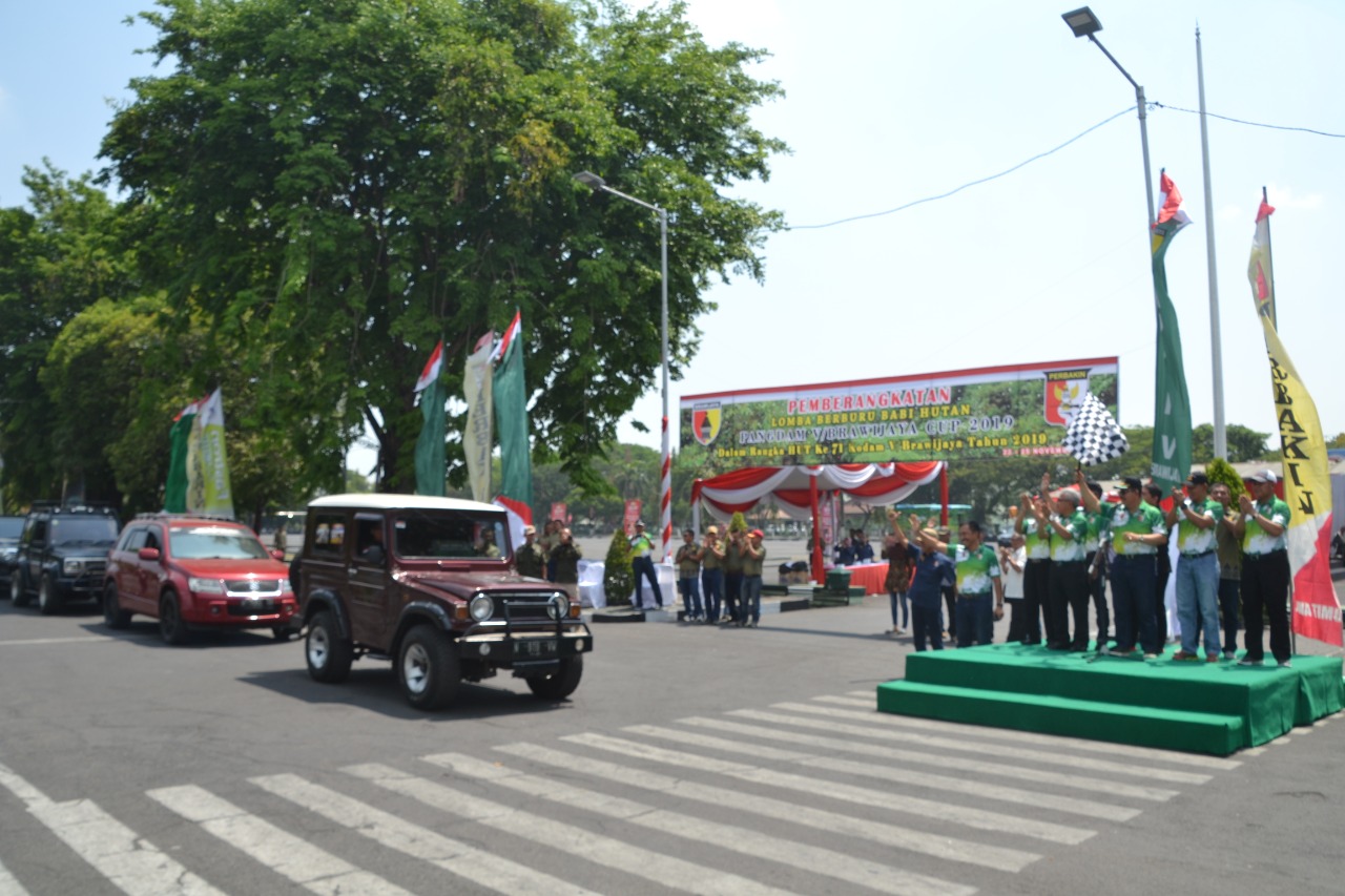 Sambut HUT ke-71, Kodam V/Brawijaya Gelar Lomba Berburu Babi Hutan