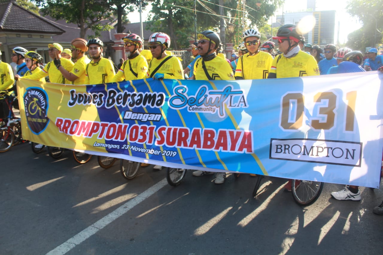 Perkuat Sinergitas , Dandim 0812/Lamongan Gelar Gowes