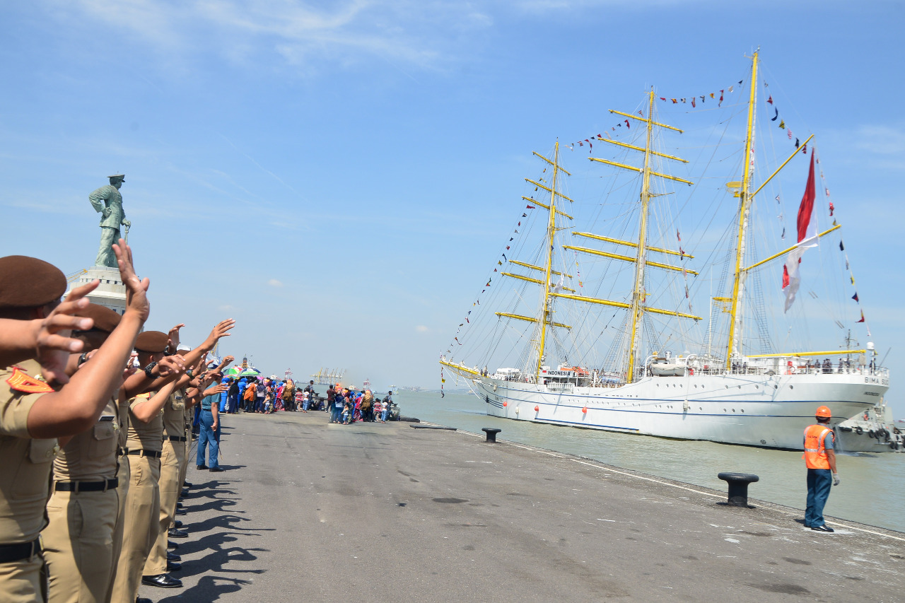 KRI Bima Suci Kembali ke Tanah Air, Setelah Singgah di 9 Negara Tetangga