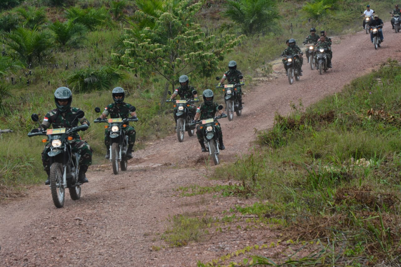 Kunjungi Perbatasan, Pangdam XII/Tpr Tinjau JIPP Badau