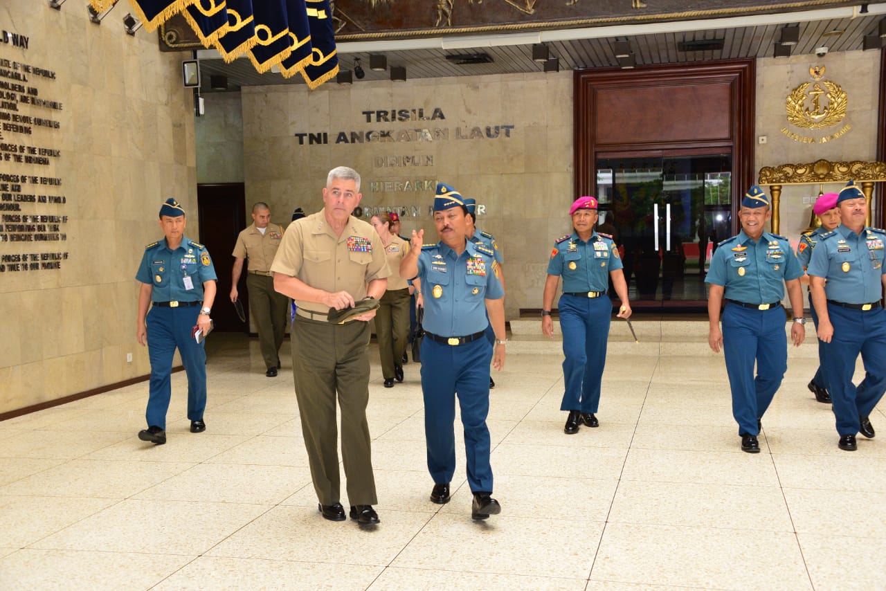 Kasal Terima Kunjungan Kehormatan US Marine