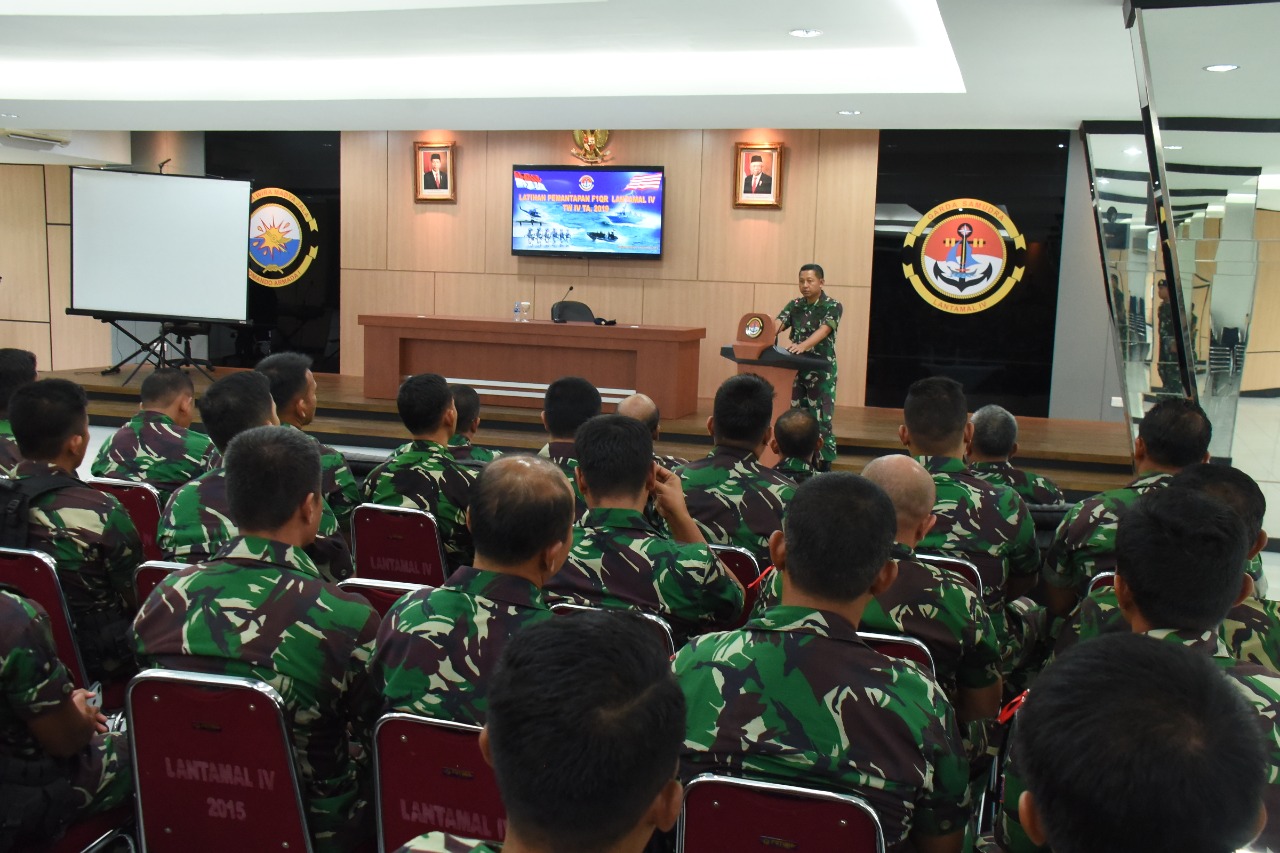 Latihan Pemantapan F1QR Lantamal IV 2019 Resmi Dibuka