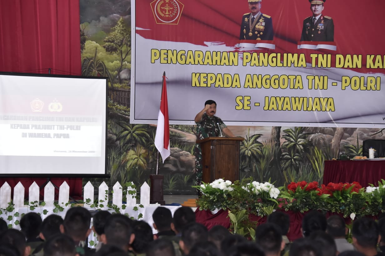 Panglima TNI Tegaskan Sinergitas TNI-Polri Sampai Akhir Hayat