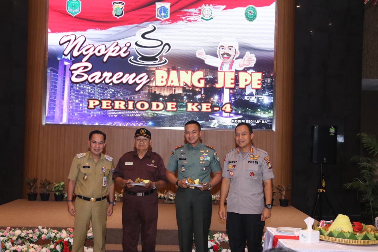 Kodim 0501/JP BS Gelar Ngopi Bareng Bang JEPE