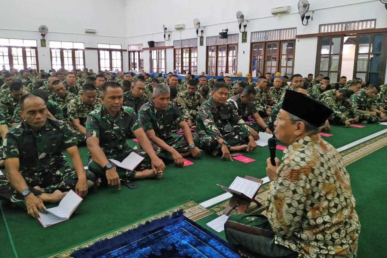 Jelang HUT ke-74, Korps Marinir TNI AL Gelar Doa Bersama