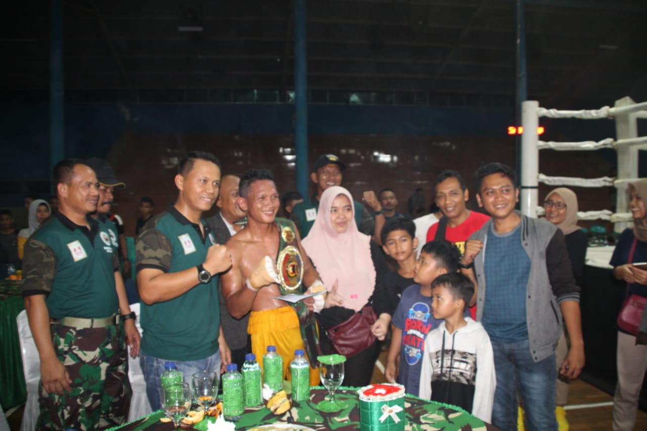 Kodim 0703 Cilacap Gelar event Tinju Profesional