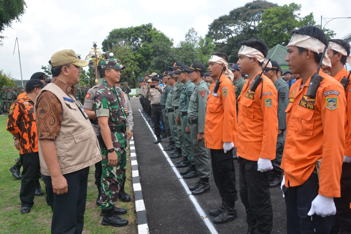 Kodim 0701/Banyumas Gelar Apel Kesiapsiagaan Bencana Alam