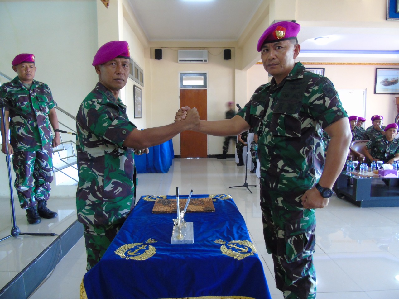 Letkol Mar Yosafat R. Haryadi Resmi Jabat Pasintel Danmenkav 2 Mar