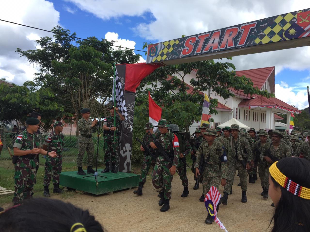 Patroli Patok Terkoordinasi Jilid II Dua Negara Bersatu Cek Patok Perbatasan RI- Malaysia