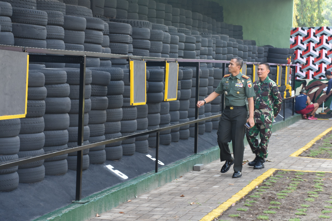 Korem Bhaskara Jaya Renovasi lapangan Tembak Pacu Ketangkasan Prajurit