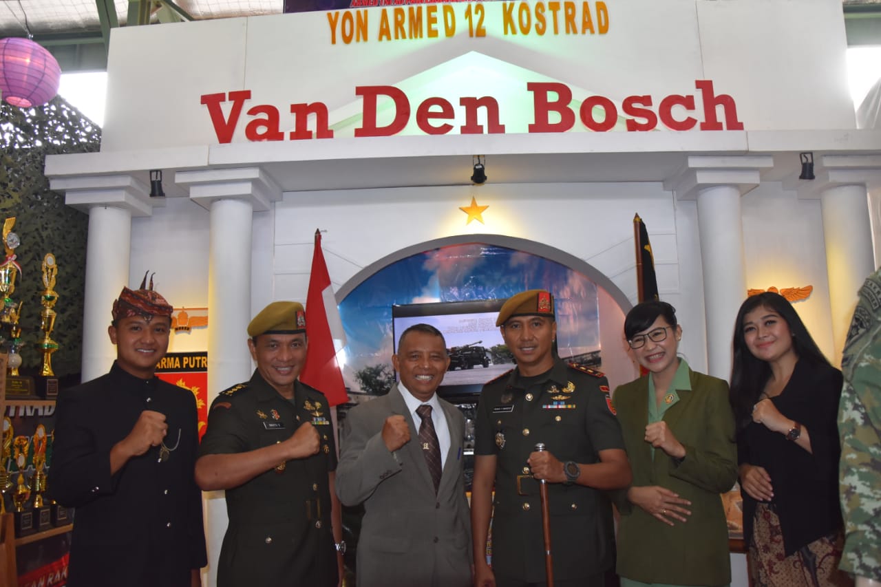 Peringatan HUT Korps Armed TNI-AD, Ada Benteng Van Den Bosch di Cimahi