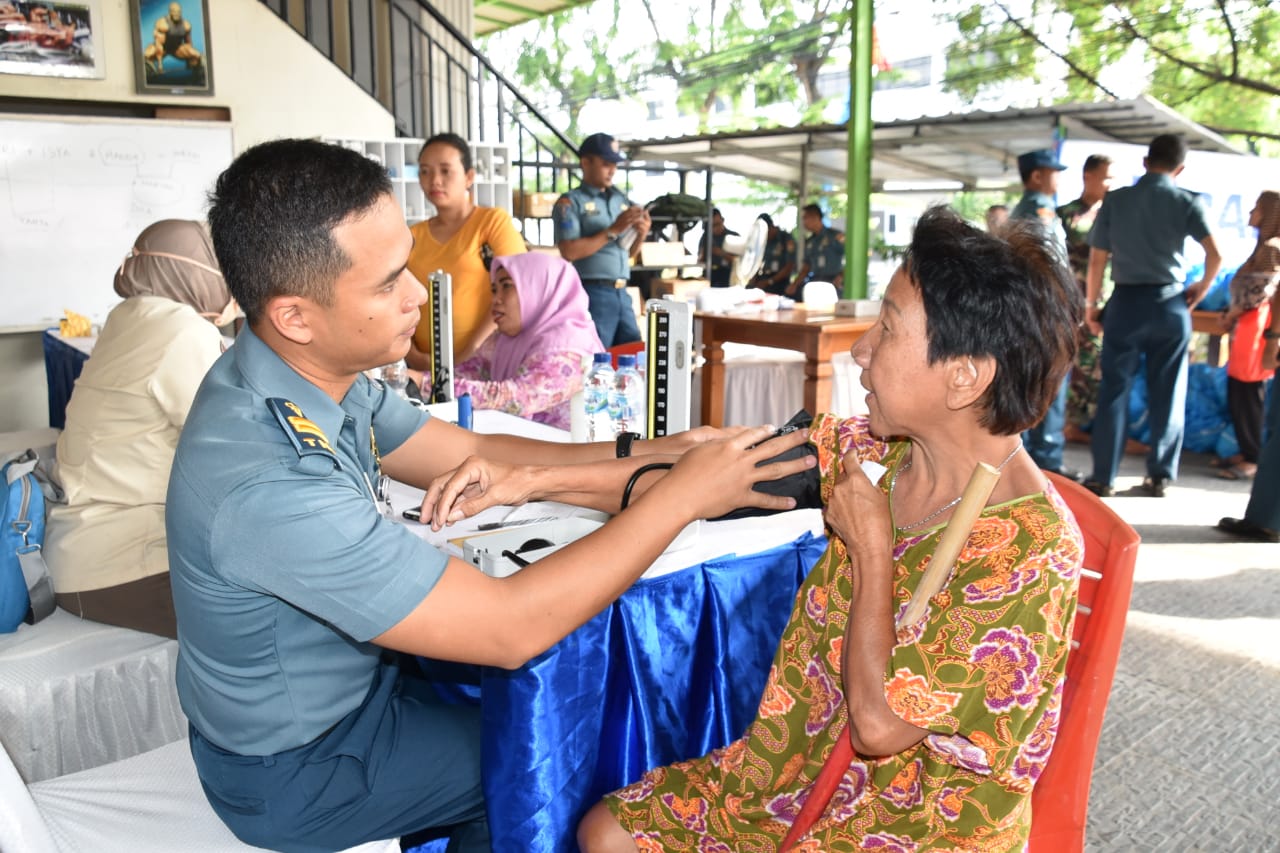 Peringati Hari Armada 2019, Koarmada I Gelar Baksos Kesehatan dan Donor Darah