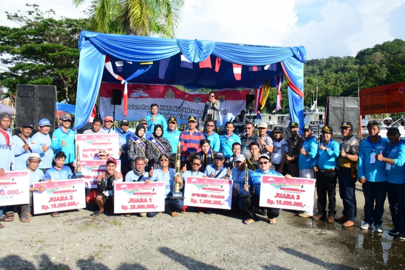 Lantamsl II Padang Sukses Selenggarakan Tournamen Mancing Hari Nusantars 2019