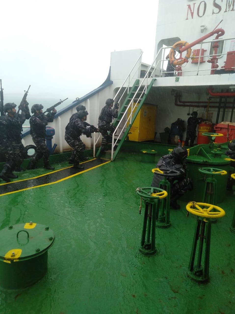 Satuan Kapal Cepat Koarmada I Gelar Latihan VBSS