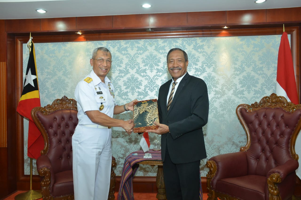 Courtesy Call ke Menhan RDTL, Membangun Kerjasama Pertahanan