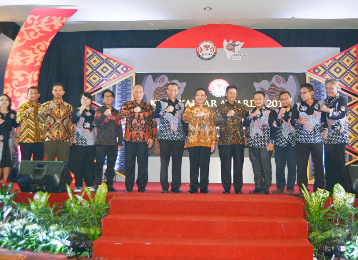 Pangdam XII/Tpr Hadiri KPID Kalbar Awards 2019