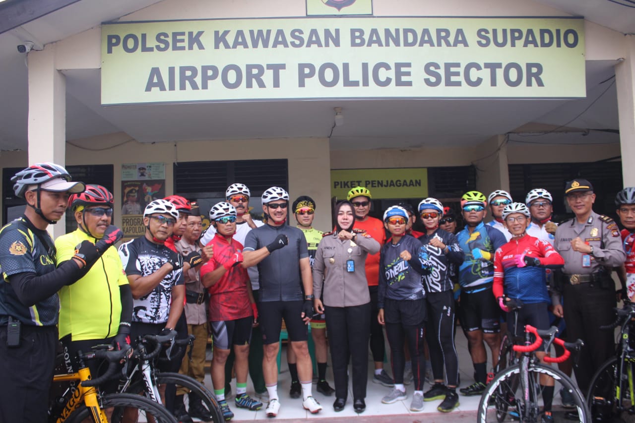 Kodam XII/Tpr Gowes Berbagi, Meriahkan Hari Juang TNI AD