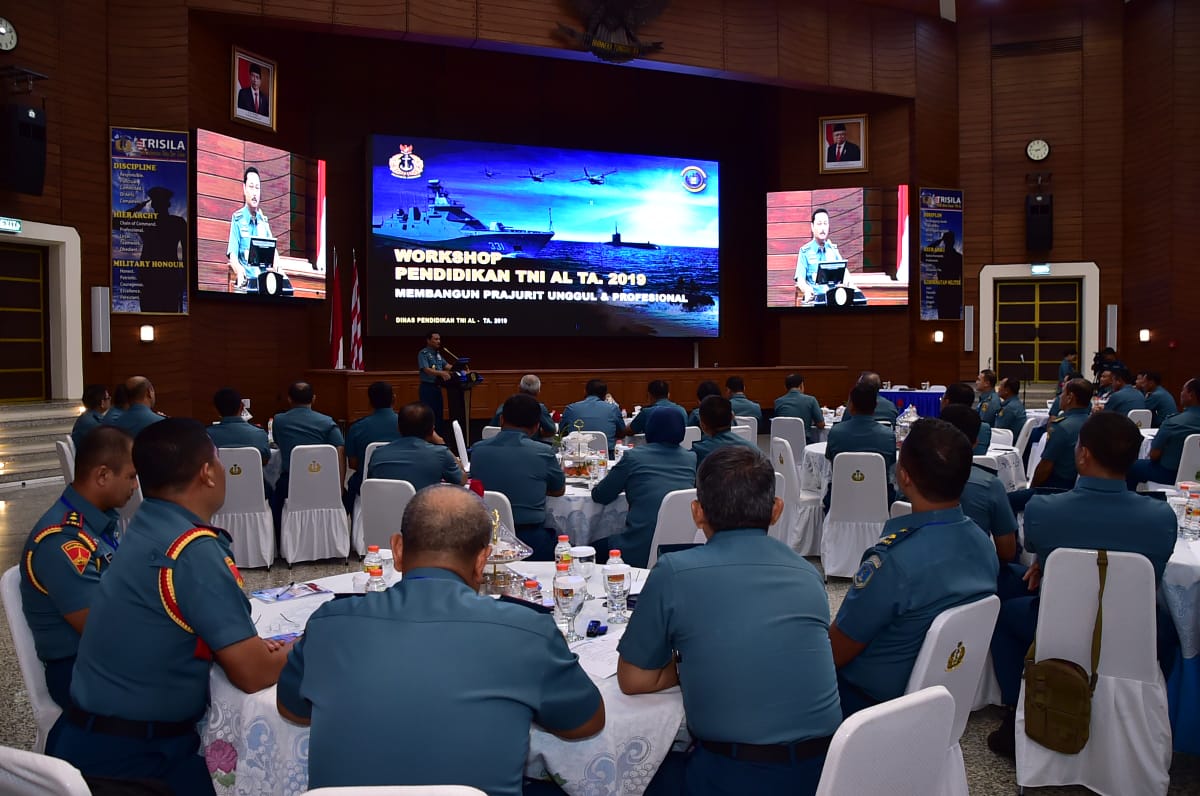 Kasal : Melalui Pendidikan, Bangun SDM TNI AL yang Unggul dan Profesional  