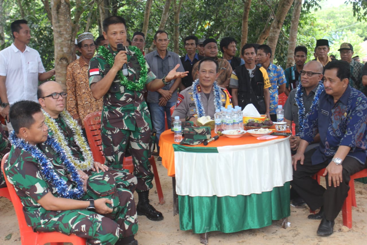 Pesan Pangdam XII/Tpr, Anak Semangut Utara Harus Bisa Membanggakan