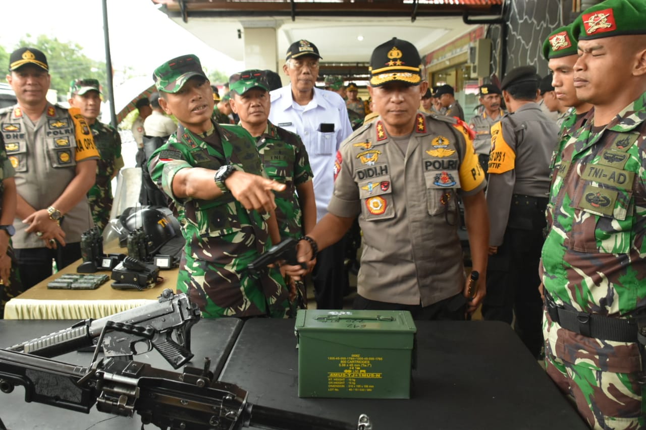 Pangdam XII/Tpr : Sinergitas Tiga Pilar Harus Dibangun Terus Menerus