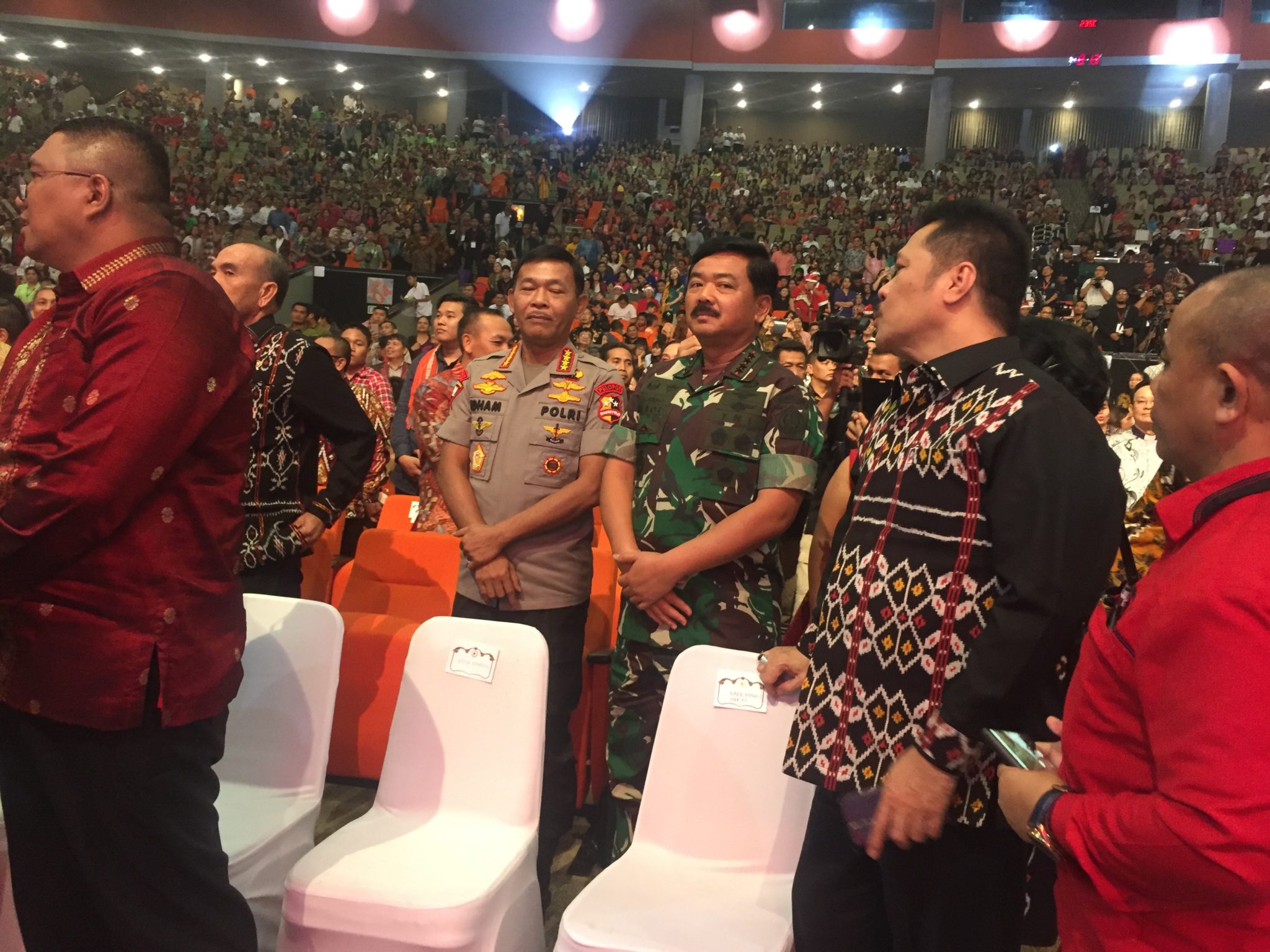 Panglima TNI Hadiri Perayaan Natal Nasional 2019 di Sentul