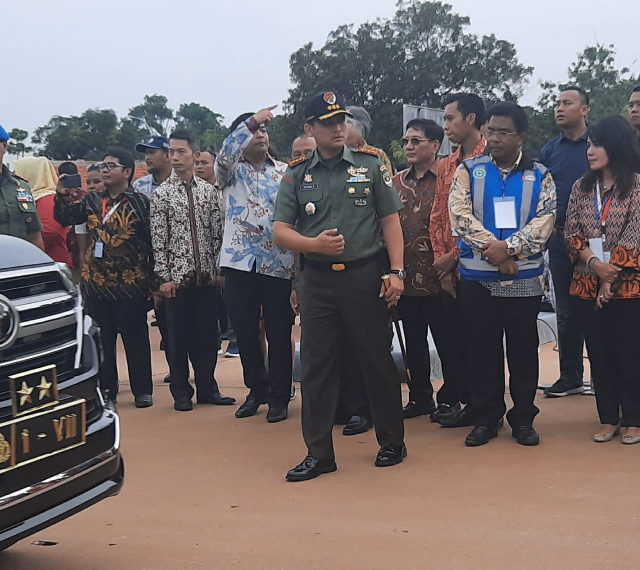 Kodim 0506/Tgr Amankan Peresmian Jalan Tol Kunciran-Serpong