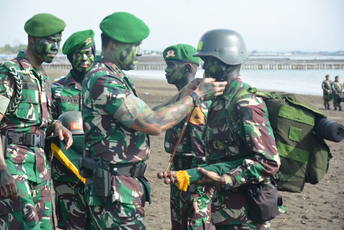 Danpussenif PimpinTradisi Pembaretan Dikcabpaif Abit Diktukpa /PA PK/ Taruna Akmil Tingkat IV TA 2019