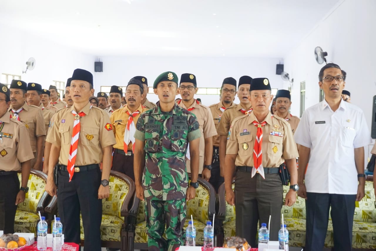 Pasiterdim Hadiri Muscab Gerakan Pramuka Ngawi Tahun 2020