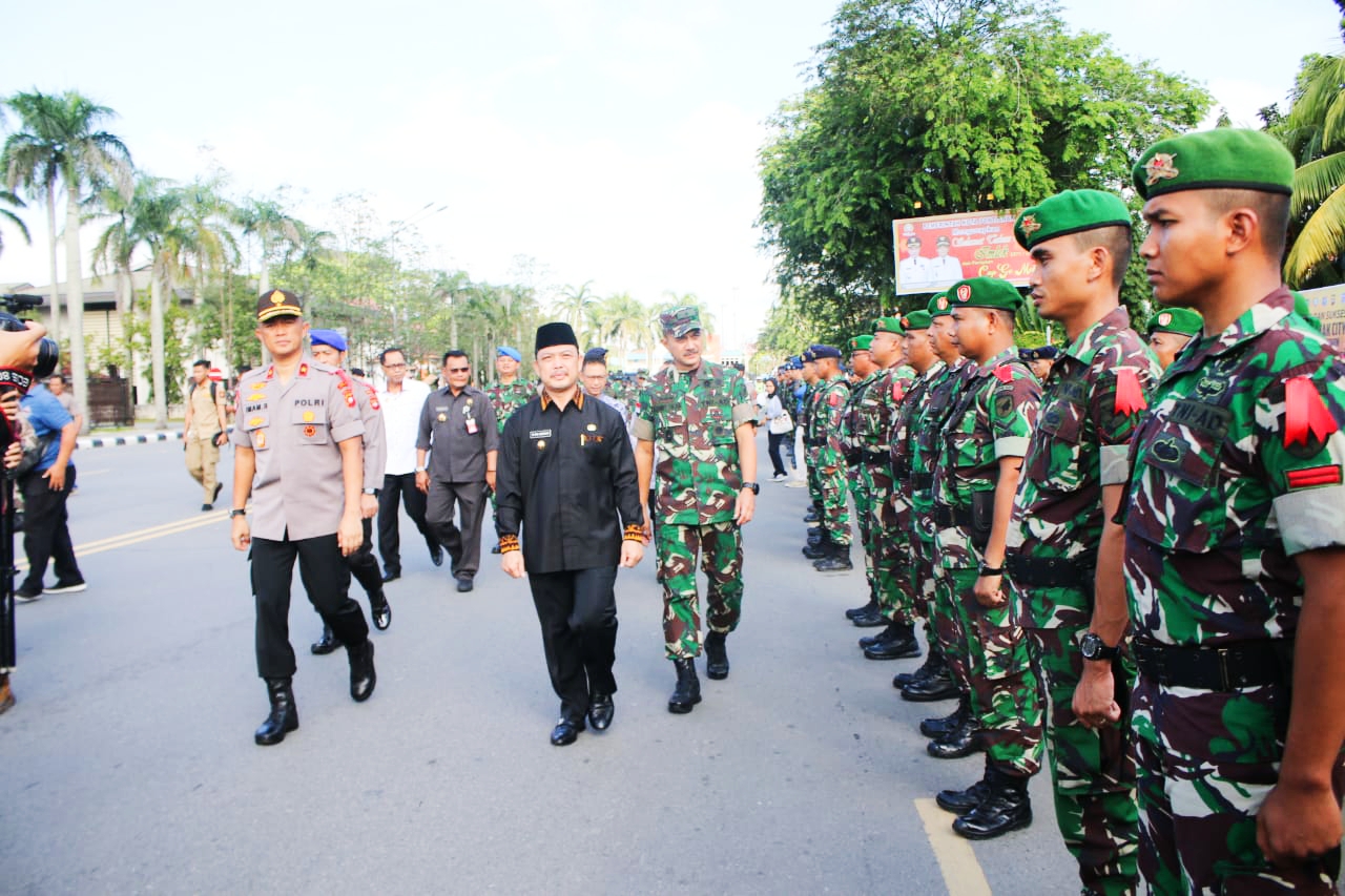 Kasdam XII/Tpr Dampingi Wakapolda Cek Kesiapan Operasi Liong Kapuas 2020