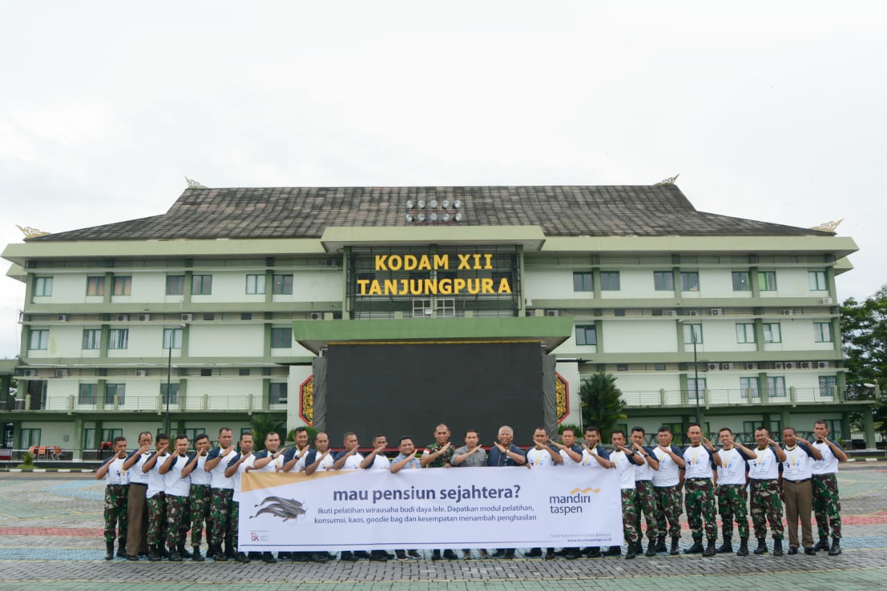 Bektram Bekal Bagi Prajurit dan PNS Kodam XII/Tpr Jelang Pensiun