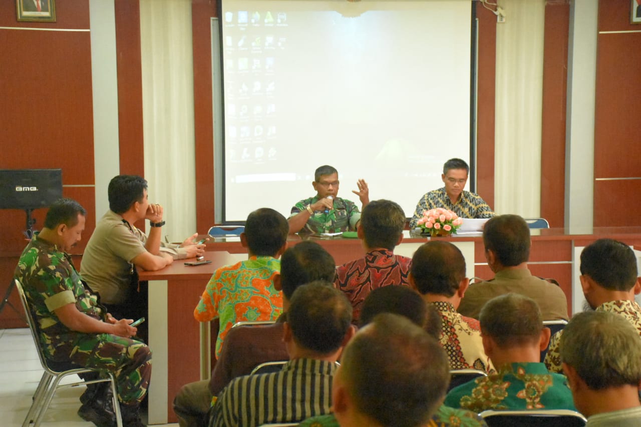 Kasdim Madiun Hadiri Rakor Tribum Tramas Satpol PP