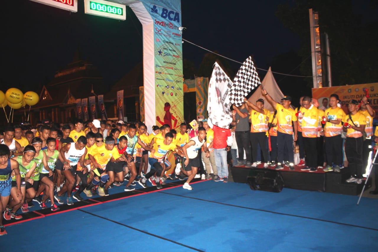 Pangdam dan Kapolda Lepas Pontianak City Run 2020