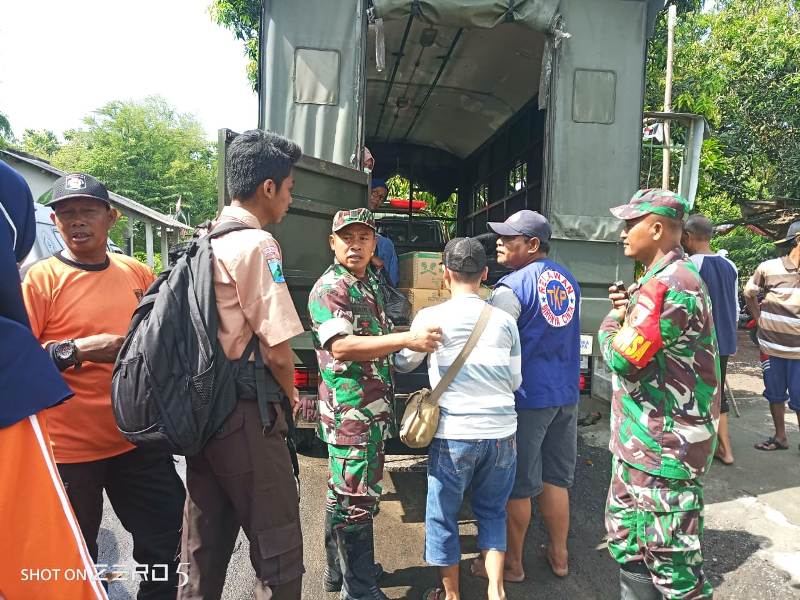 Kodim 0815/Mojokerto Siapkan Kendaraan Jemput Pelajar dan Bantu Distribusikan Logistik