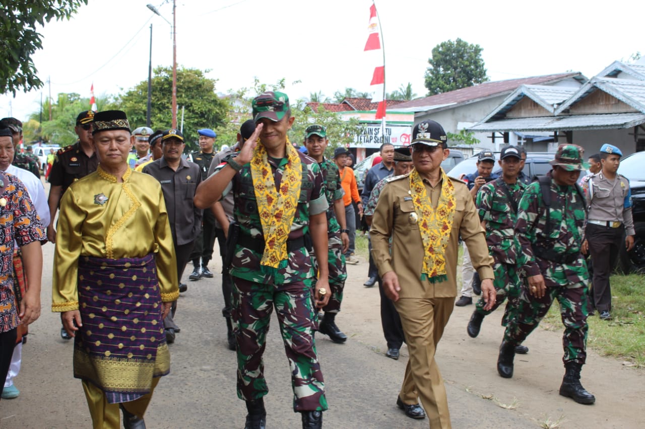 Danrem 121/Abw : Dengan Metode Kolaborasi Pentahelix Maksimalkan Penanganan Karhutla