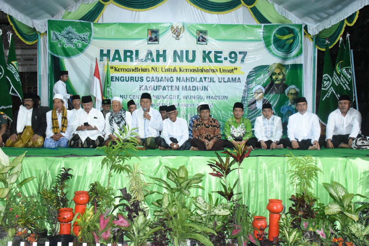 Hadiri Harlah NU Ke-97, Ini Pesan Dandim Madiun