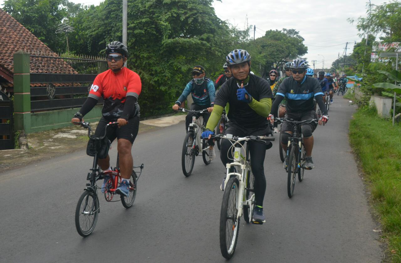 Gowes Bareng Sarana Sapa Warga