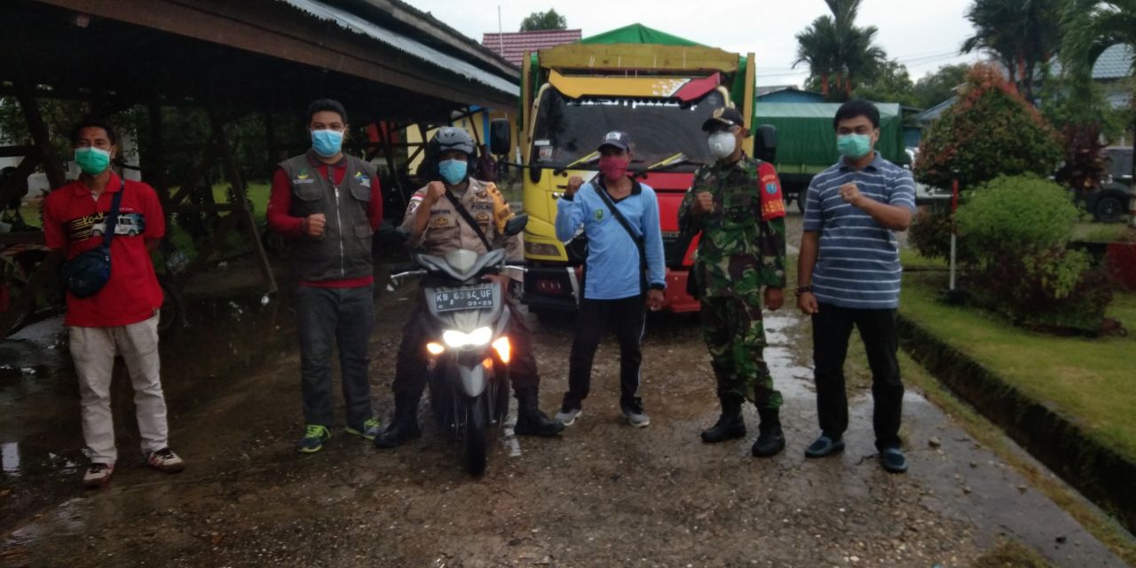 Sekadau Selesai, Kodim 1204 Fokus Kawal Beras Bantuan di Kab. Sanggau