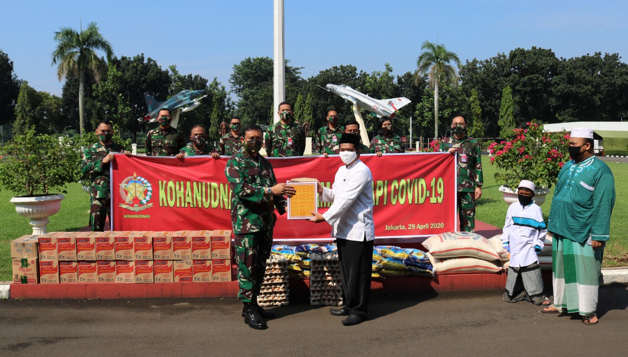 Kohanudnas Adakan Bakti Sosial Peduli Sesama Lawan Covid -19