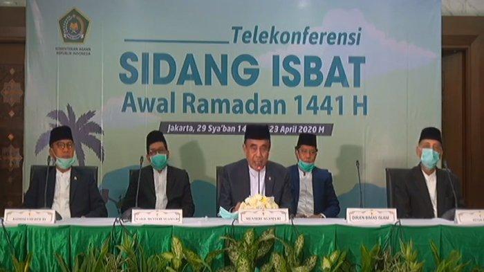 Pemerintah Tetapkan 1 Ramadhan 1441 Hijriah jatuh Hari Jumat (24/4/2020) Besok