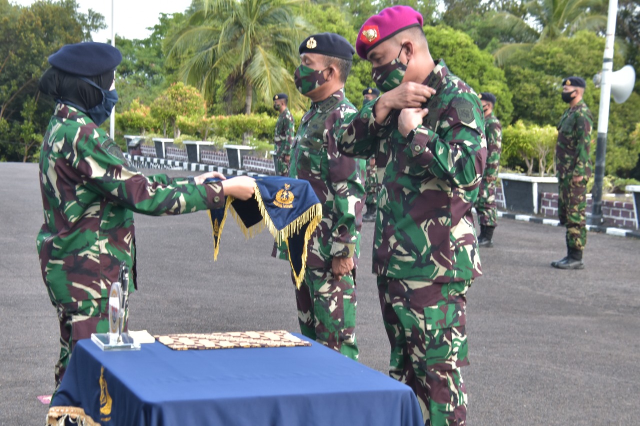 Kolonel Marinir Gatot Mardiyono Resmi Jabat Wadanlantamal IV