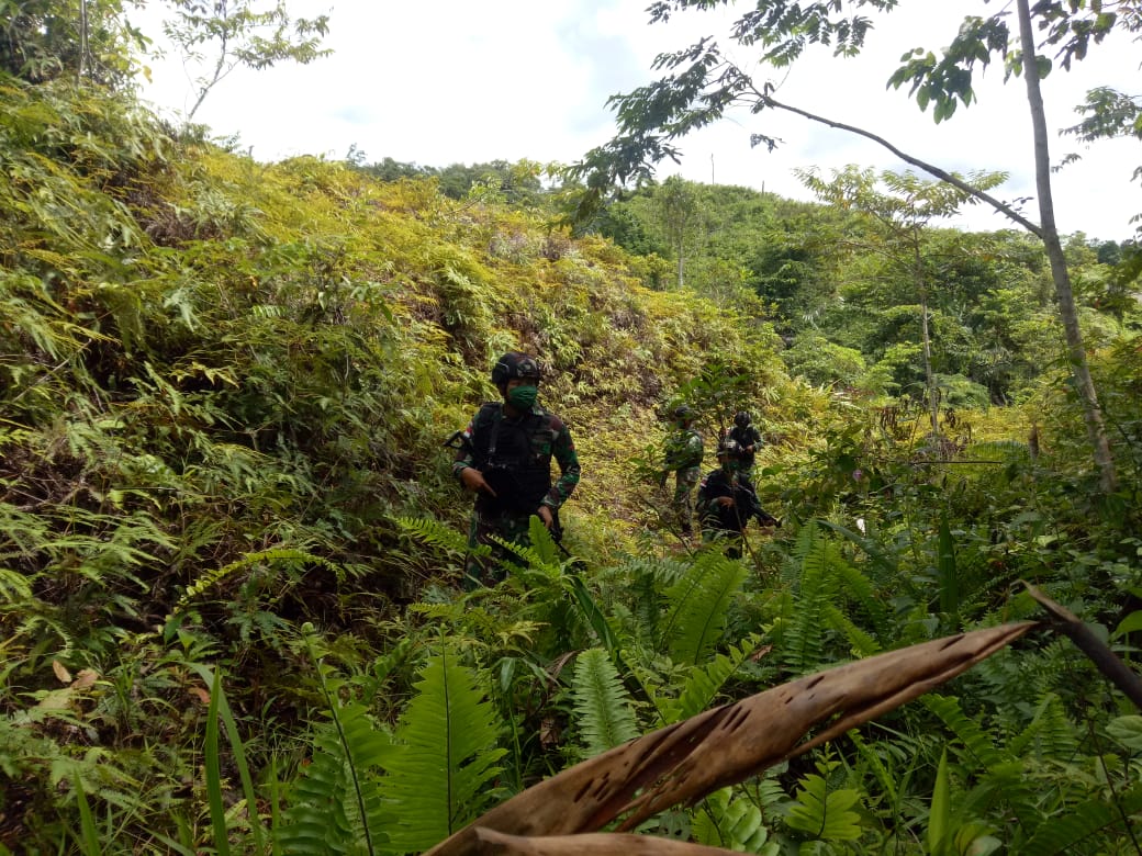 Pelihara Keamanan Wilayah, Pos Ubrub Satgas 509 Patroli