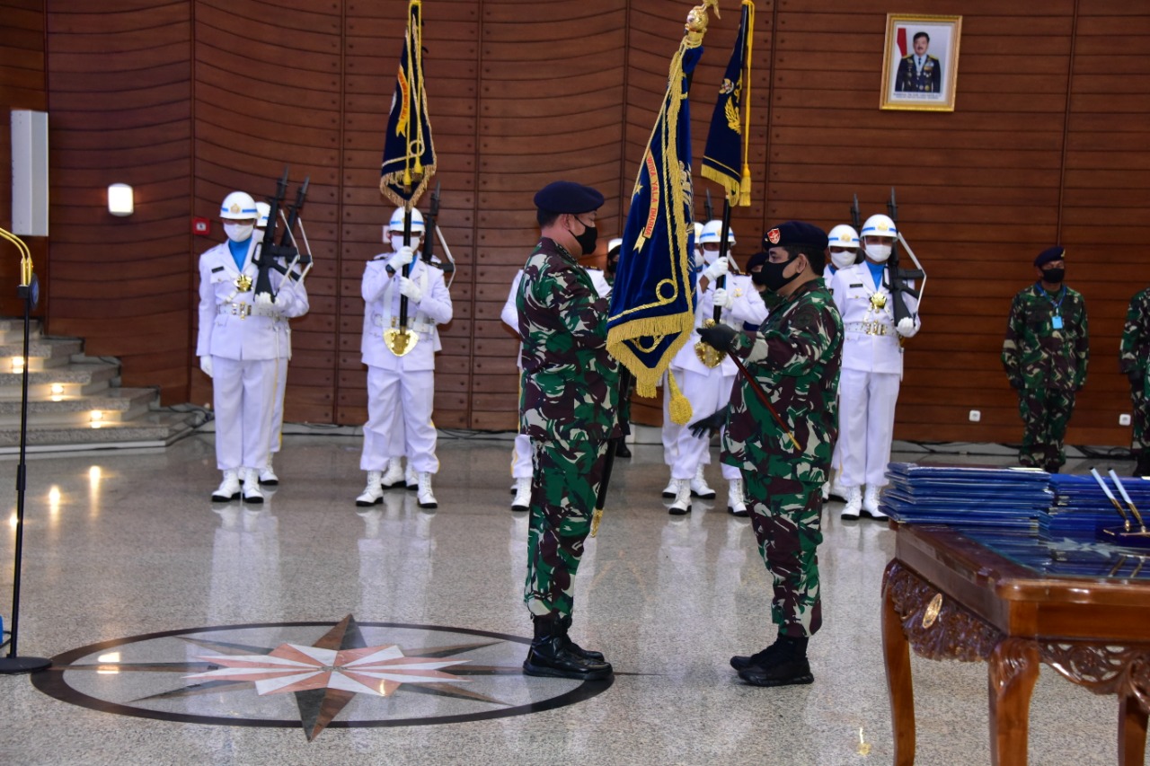 Laksamana Pertama TNI Abdul Rasyid K Resmi Jabat Panglima Kolinlamil