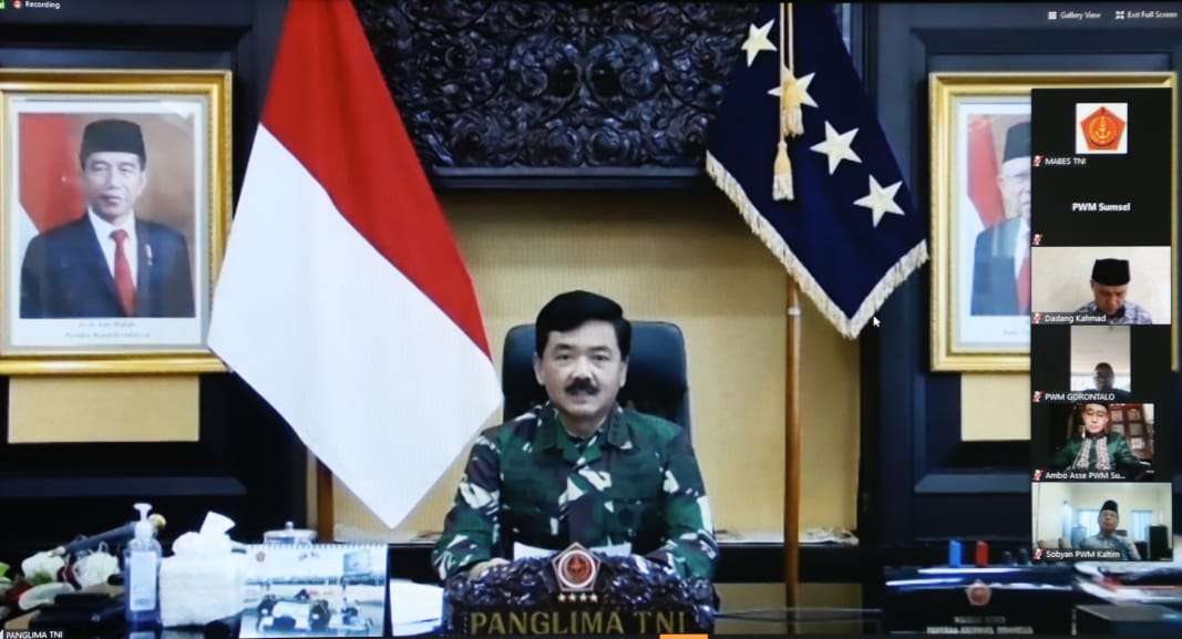 Panglima TNI : Muhammadiyah Aktif Dalam Upaya Penanganan Pandemi Covid-19