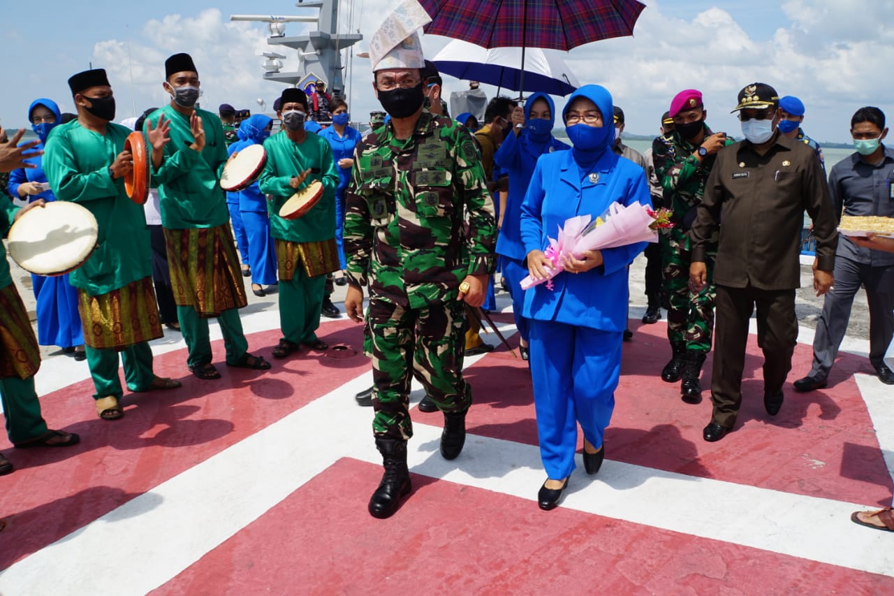 Lanal Tanjung Balai Karimun Terima Kunker Danlantamal IV