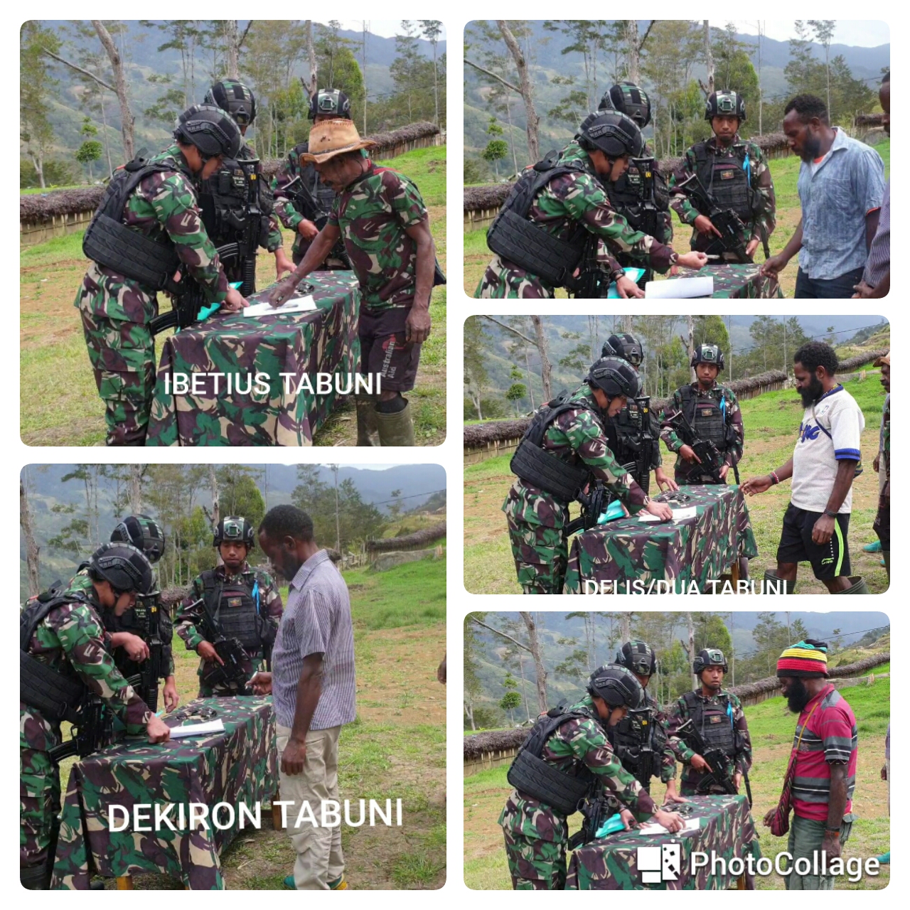 Merasa Tidak Aman Lagi, 5 Orang Anggota OPM Kelompok Militan POW Menyerahkan Diri